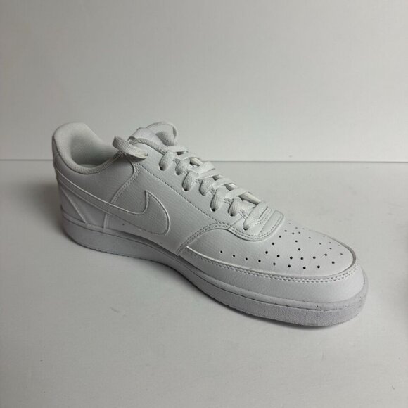 Nike Men’s Court Vision Low Sneaker White Size 11.5 M main image 4